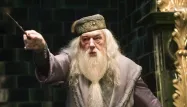 Michael Gambon dans le rôle de Dumbledore