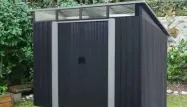 Chute de prix sur cet abri de jardin en métal