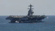 L'USS Gerald R. Ford, le plus grand porte-avions du monde, est en route vers Israël