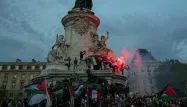 Plusieurs centaines de manifestants pro-palestiniens se réunissent à Paris, malgré l'interdiction