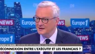 Bruno Le Maire, ministre de l'Économie, des Finances et de la Souveraineté industrielle et numérique, était l'invité de La Grande interview Europe 1-CNews mercredi.