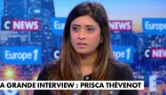 Prisca Thevenot, porte-parole du gouvernement, était l'invitée de La Grande interview Europe 1-CNews lundi.