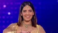 Inès Reg dans Danse avec les stars