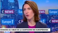 Ukraine : RN, LFI, Reconquête... «Le camp du renoncement et de la capitulation», estime Valérie Hayer