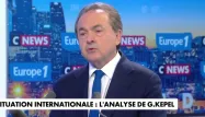 Gilles Kepel, professeur des universités, auteur de l'ouvrage "Holocaustes", était l'invité de La Grande interview Europe 1-CNews mercredi.
