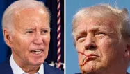 Joe Biden, Donald Trump blessé