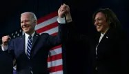 Joe Biden et Kamala Harris s'alarment de la menace de Donald Trump pour la démocratie américaine