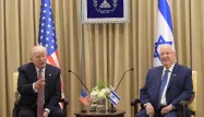 Donald Trump a rencontré le président israélien Reuven Rivlin.