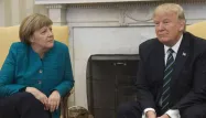 Angela Merkel, Donald Trump crédit : SAUL LOEB / AFP - 1280