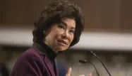 Elaine Chao crédit : CHRIS KLEPONIS / AFP - 1280