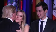 Ivanka Trump et son mari Jared Kushner, qui devrait jouer un rôle de conseiller auprès de son beau-père.