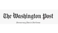 Washington Post, slogan crédit : capture d'écran de la page d'accueil - 1280