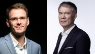 Nicolas Mayer-Rossignol et Olivier Faure, tous deux candidats pour l'élection du nouveau secrétaire du PS, se donnent rendez vous le 19 janvier pour le second tour.