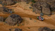 Sébastien Loeb a battu de 13 secondes Peterhansel lors de la 4e étape du Dakar