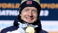 Avec trois médailles d'or,  le Norvégien Johannes Boe a survolé la première semaine des Championnats du monde de biathlon à Oberhof