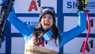 Marta Bassino a remporté le super-G des Mondiaux de ski alpin mercredi à Méribel