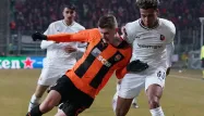 Rennes a été battu par le Shaktar Donetsk (2-1) en 16e de finale aller de Ligue Europa