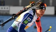Émilien Jacquelin a décroché le titre de champion du monde sur le relais masculin lors des Mondiaux 2023 de biathlon