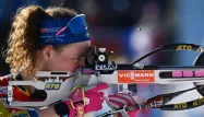 Avec un 19 sur 20 au tir, l'aînée des soeurs Oeberg a devancé de dix secondes sa compatriote Linn Persson lors de l'individuelle des Mondiaux de biathlon