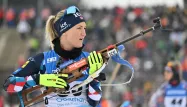Marte Olsbu Roeiseland avait remporté le gros globe de cristal de la Coupe du monde de biathlon 2022