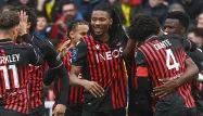 L'OGC Nice a éliminé le Shériff Tiraspol en huitièmes de finale de la Ligue Europa Conference