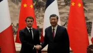 Emmanuel Macron Xi Jinping