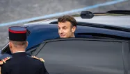 Emmanuel Macron à l'Arc de Triomphe puis à Lyon pour la commémoration du 8 mai dans un contexte tendu.