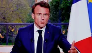 Emmanuel Macron a pris la parole ce lundi lors d'une allocution.