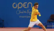 Luca Van Assche a confirmé sa bonne forme en passant le premier tour du Challenger d'Aix-en-Provence face à Sousa