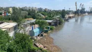 La destruction partielle du barrage de Kakhovka a généré d'importantes inondations.