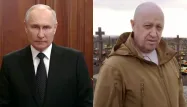 Vladimir Poutine et Evgueni Prigojine