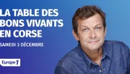 Laurent Mariotte installe sa table des bons vivants en Corse samedi 3 décembre