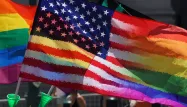 drapeau usa lgbtq