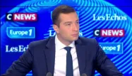 Jordan Bardella, candidat à la présidence du Rassemblement national, était l'invité du Grand Rendez-vous dimanche.