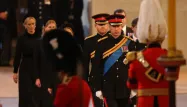 Harry et William étaient réunis une nouvelle fois autour du cercueil de la reine Elizabeth II.