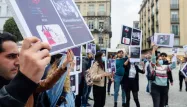 A Rennes, une manifestation de soutien aux revendications d'une partie du peuple iranien.