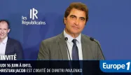 Christian Jacob est l'invité d'Europe 1.