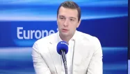 Le président par intérim du Rassemblement national, Jordan Bardella, était l'invité d'Europe Matin mercredi.