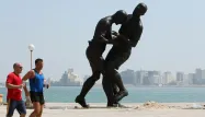 statue zidane doha