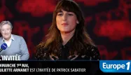 Juliette Armanet est l’invitée de Patrick Sabatier dimanche 1er mai sur Europe 1