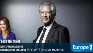 Dominique de Villepin est l'invité d'Europe 1 jeudi.