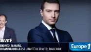 Jordan Bardella est l'invité de la matinale d'Europe 1.