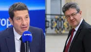 David Lisnard et Jean-Luc Mélenchon