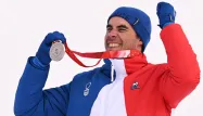 Johan Clarey a remporté ce lundi à 41 ans la médaille d'argent lors de l'épreuve de descente