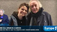 La chanteuse Anne Sila est l’invitée de Didier Barbelivien dimanche 23 janvier sur Europe 1