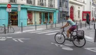 vélo piste cyclable Paris