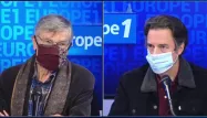 L'épidémiologiste Yves Buisson et l'essaysite Philippe Herlin ont débattu sur le vaccin.