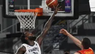 Les basketteurs français ont arraché la victoire contre le Monténégro 73 à 71 samedi soir à Podgorica, succès synonyme de billet pour le prochain Championnat d'Europe, reporté à l'automne 2022.