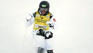 Perrine Laffont a remporté le titre de championne du monde de ski de bosses en simple.