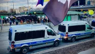 La manifestation du 8 mars s'est déroulée sous haute surveillance policière à Varsovie.
